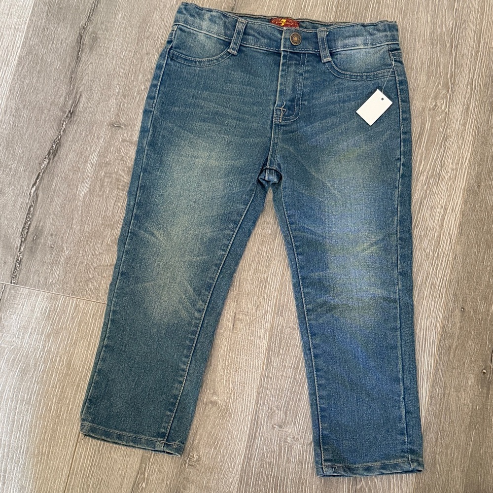 NWT 7 For All Mankind Ankle Jeans Size 3T